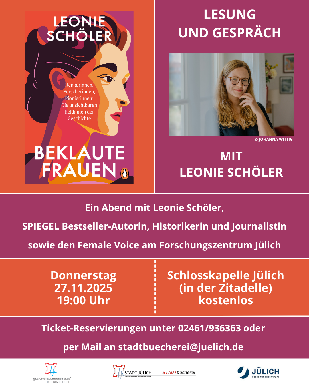 27.11.2025 Beklaute Frauen mit Leonie Schöler