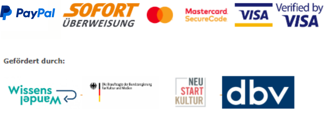 Logos Bezahlmethoden und Förderung