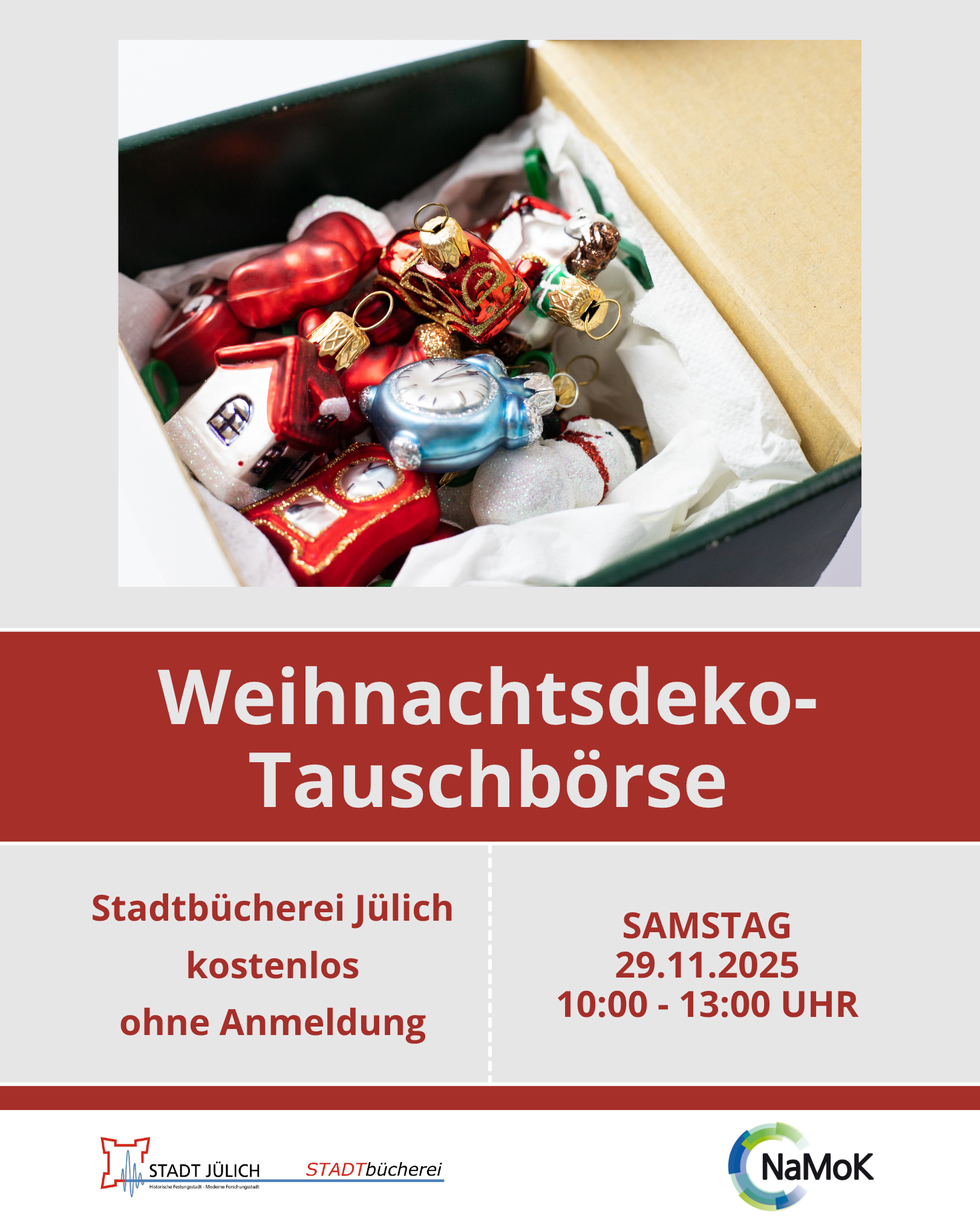 29.11.2025 Weichnatsdeko-Tauschbörse