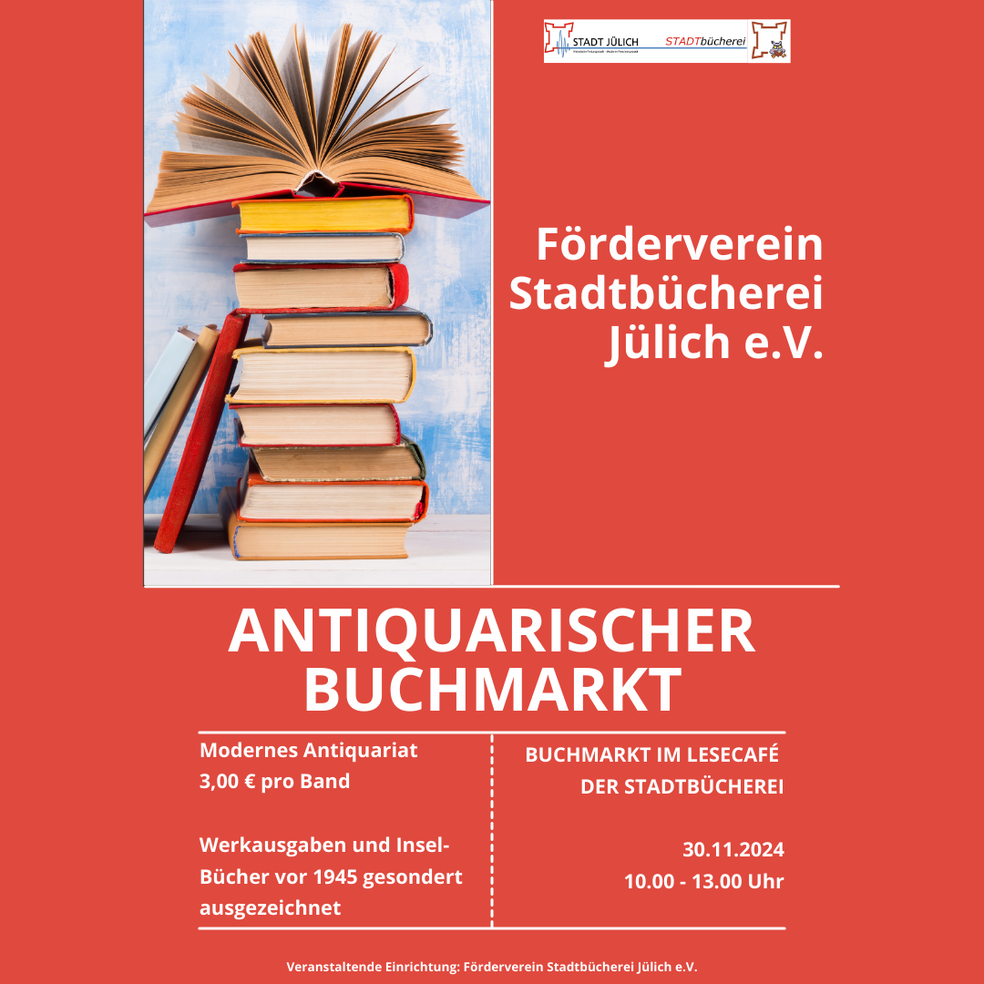 Antiquarischer Büchermarkt