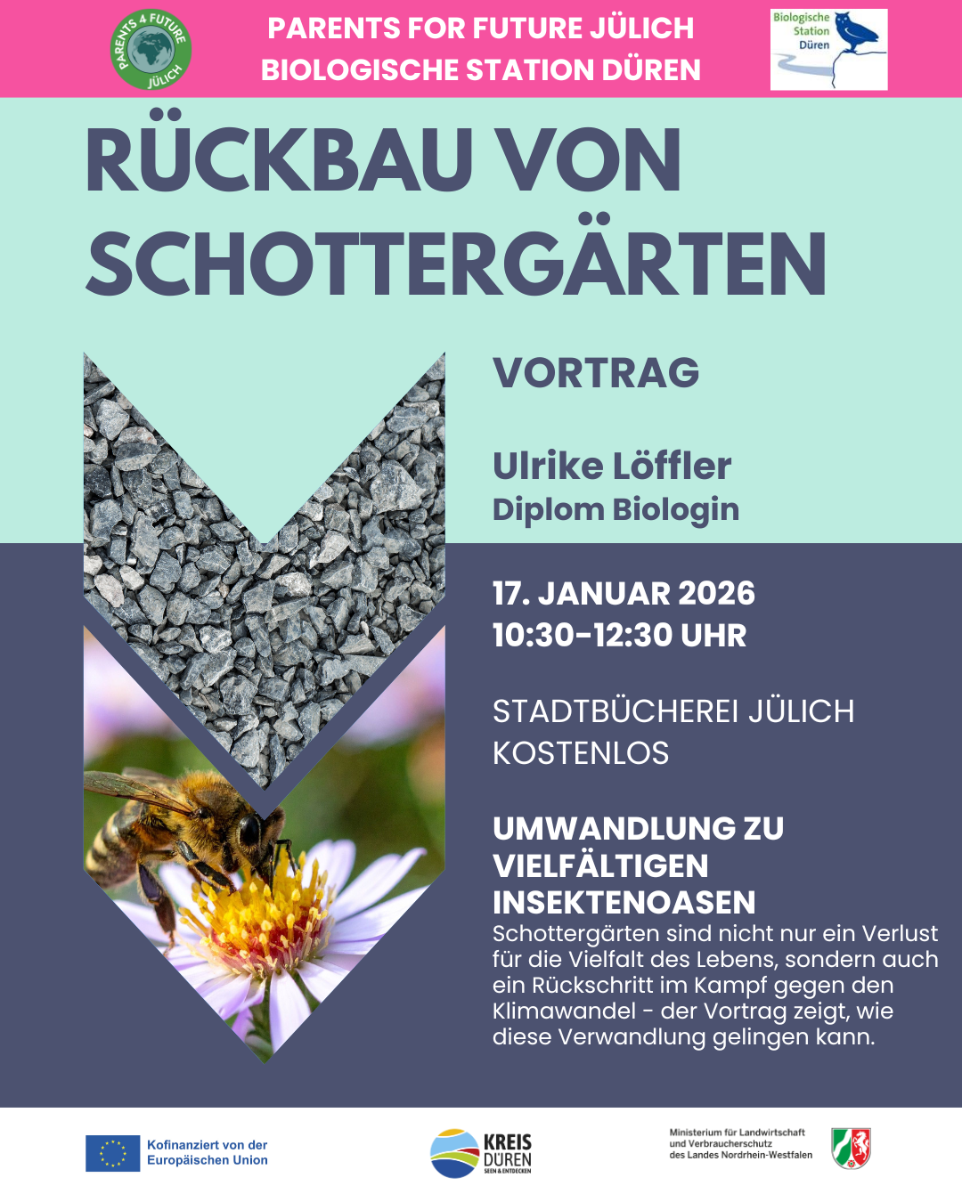 17.01.2026 Vortrag Rückbau von Schottergärten